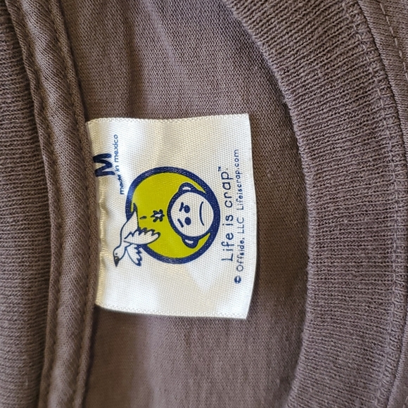 Men's Life Is Crap Tee - Picture 3 of 5